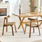 Walnut Soft Cushion Dining Chair – Ergonomic Comfort Edition - image 17
