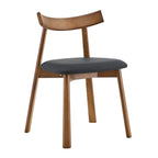 Walnut Soft Cushion Dining Chair – Ergonomic Comfort Edition - image 3