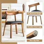 Walnut Soft Cushion Dining Chair – Ergonomic Comfort Edition - image 4