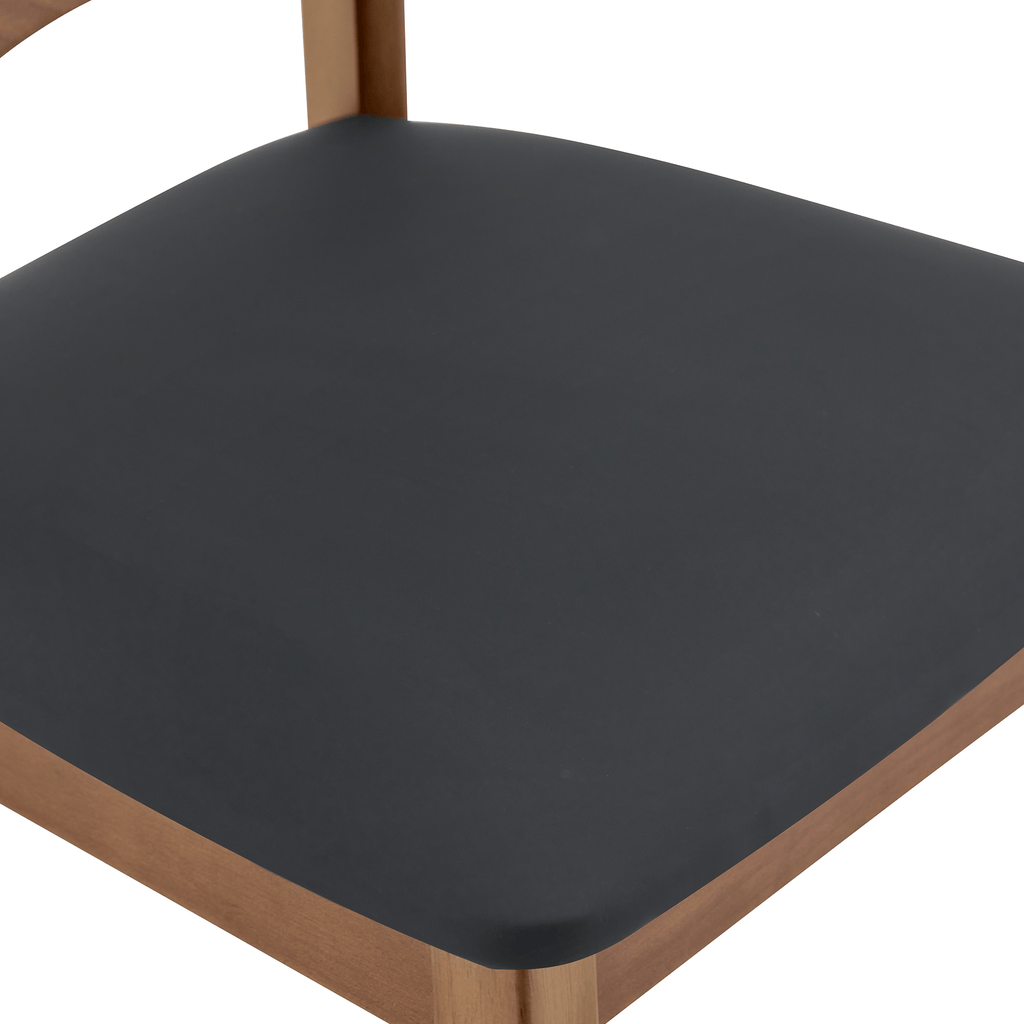 Walnut Soft Cushion Dining Chair – Ergonomic Comfort Edition - image 6