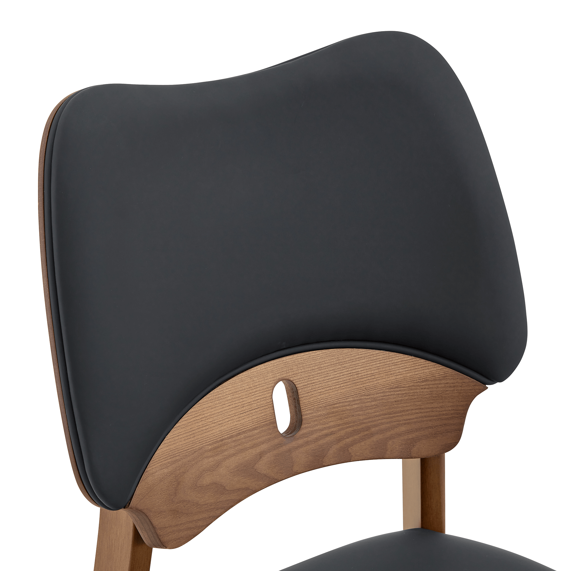 Walnut Soft Cushion Dining Chair – Ergonomic Comfort Edition - image 7