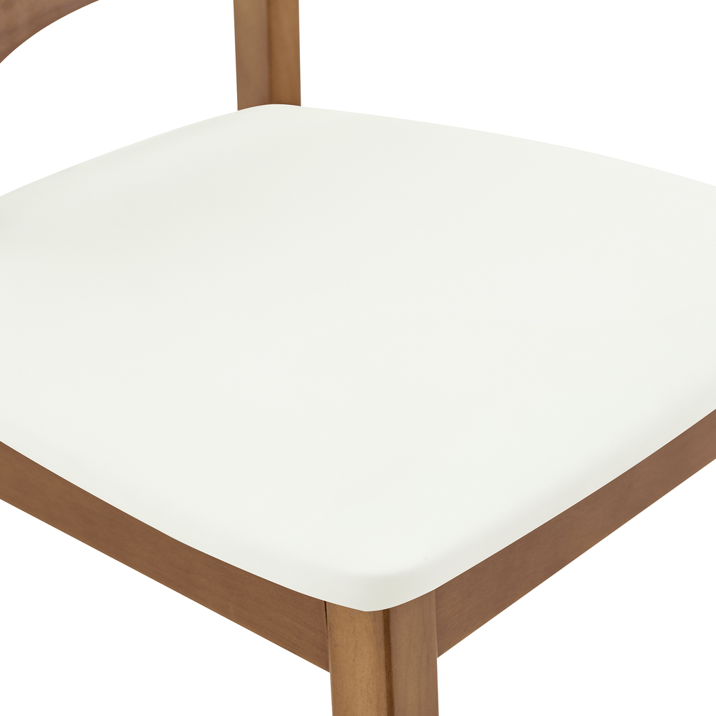 Walnut Soft Cushion Dining Chair – Ergonomic Comfort Edition - image 22