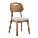 Walnut Cutout Back Dining Chair – Mid-Century Modern Edition - image 12