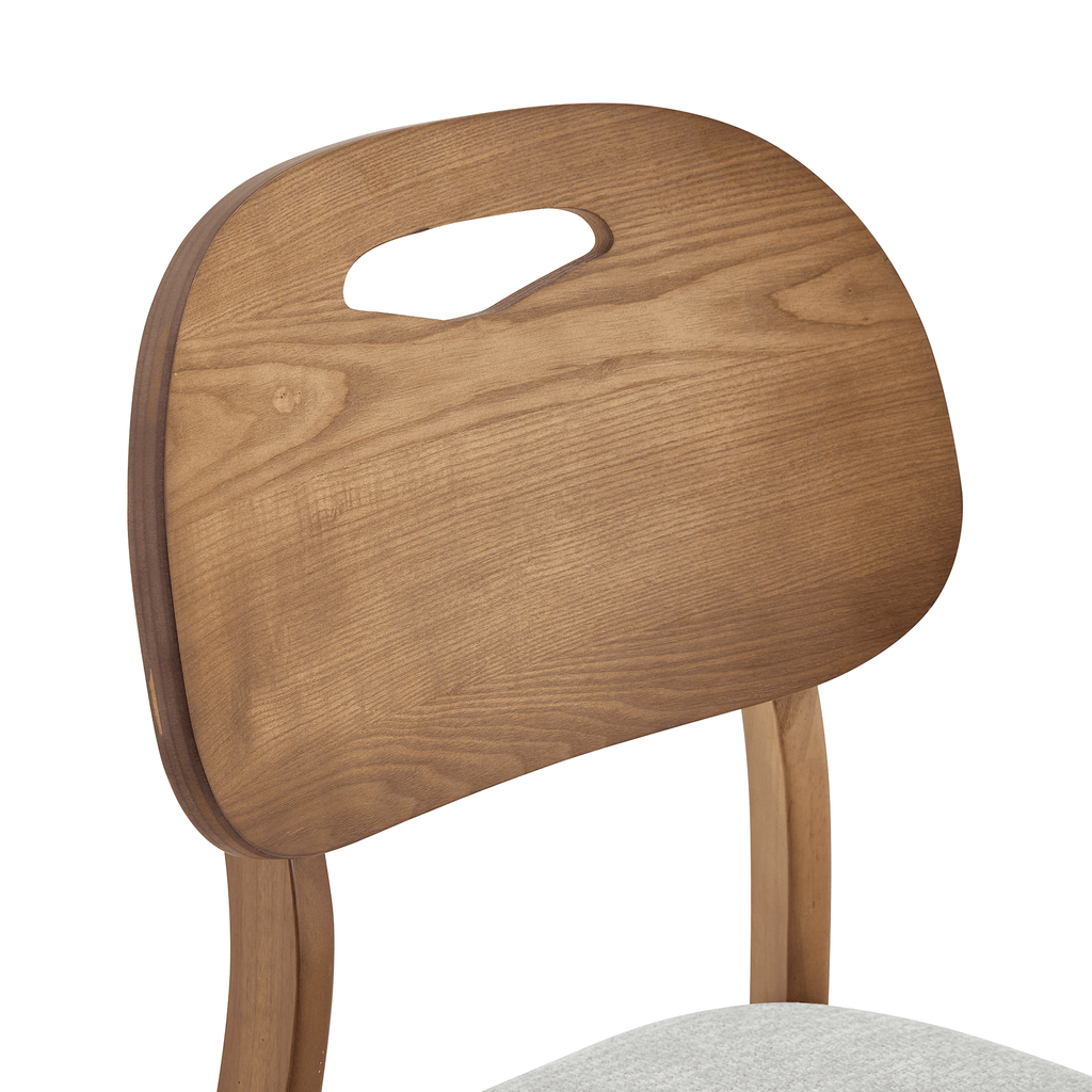 Walnut Cutout Back Dining Chair – Mid-Century Modern Edition - image 17