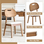 Walnut Cutout Back Dining Chair – Mid-Century Modern Edition - image 23