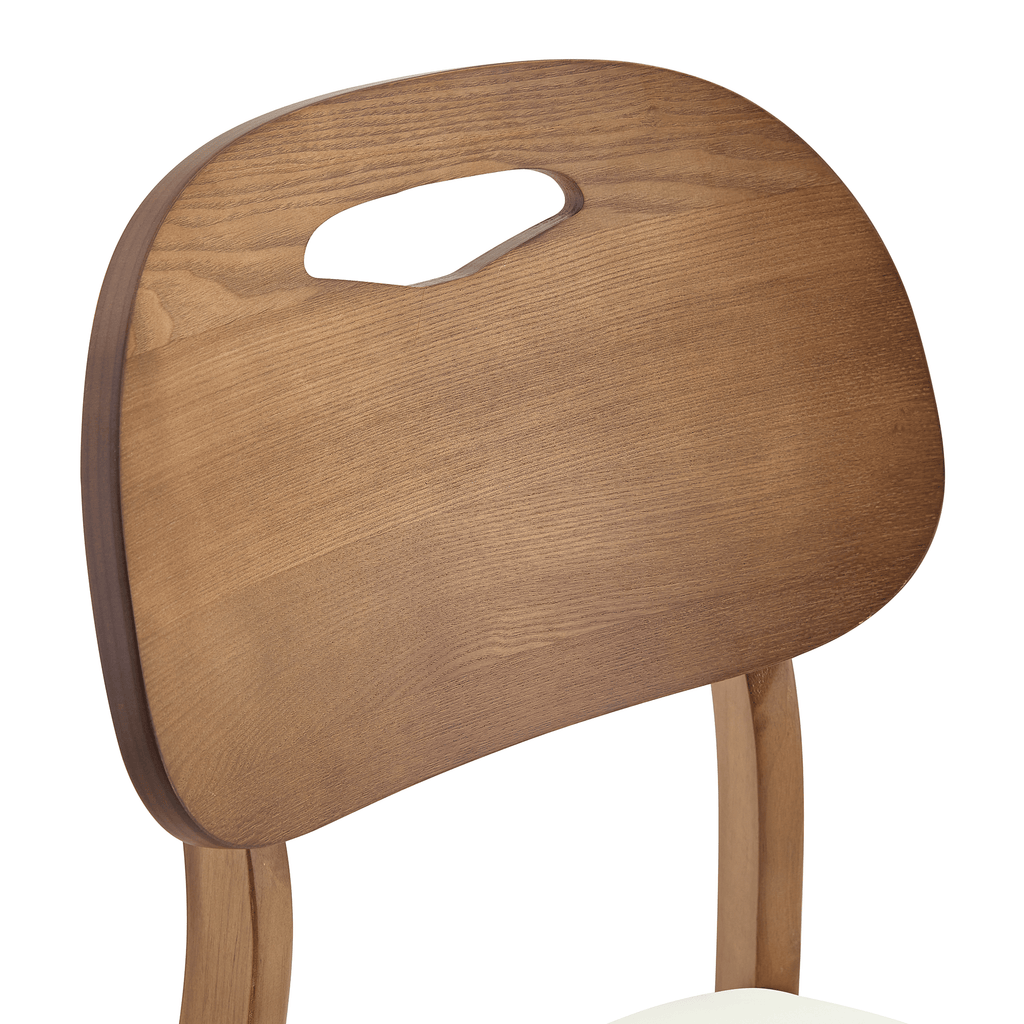 Walnut Cutout Back Dining Chair – Mid-Century Modern Edition - image 26