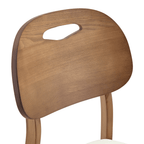 Walnut Cutout Back Dining Chair – Mid-Century Modern Edition - image 26