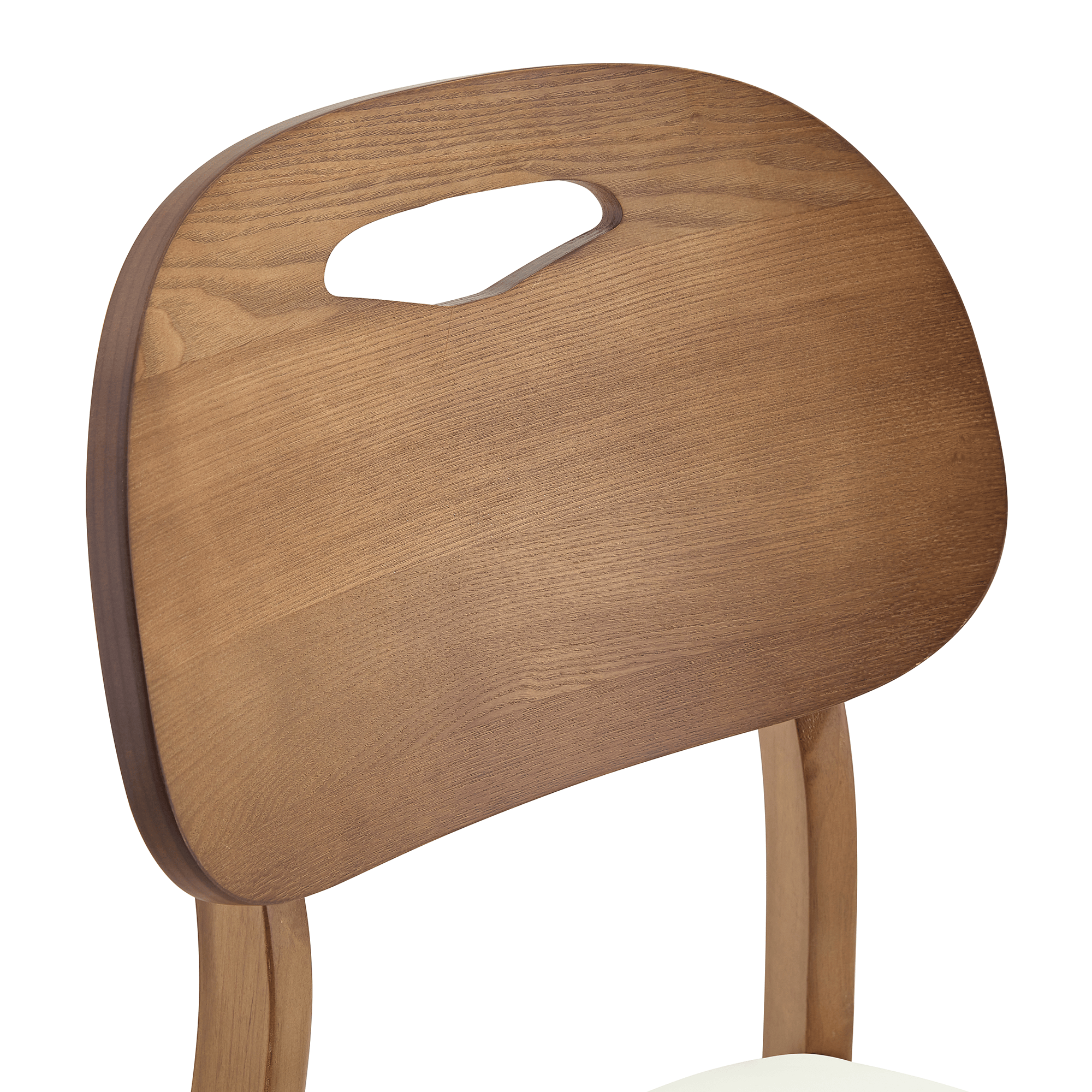 Walnut Cutout Back Dining Chair – Mid-Century Modern Edition - image 26