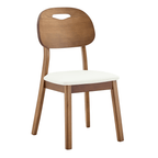 Walnut Cutout Back Dining Chair – Mid-Century Modern Edition - image 21