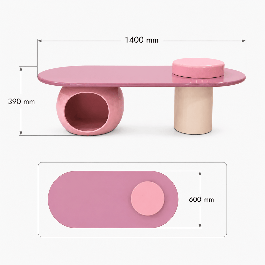 Co-living Coffee Table – Human & Pet Shared Space Design - image 3