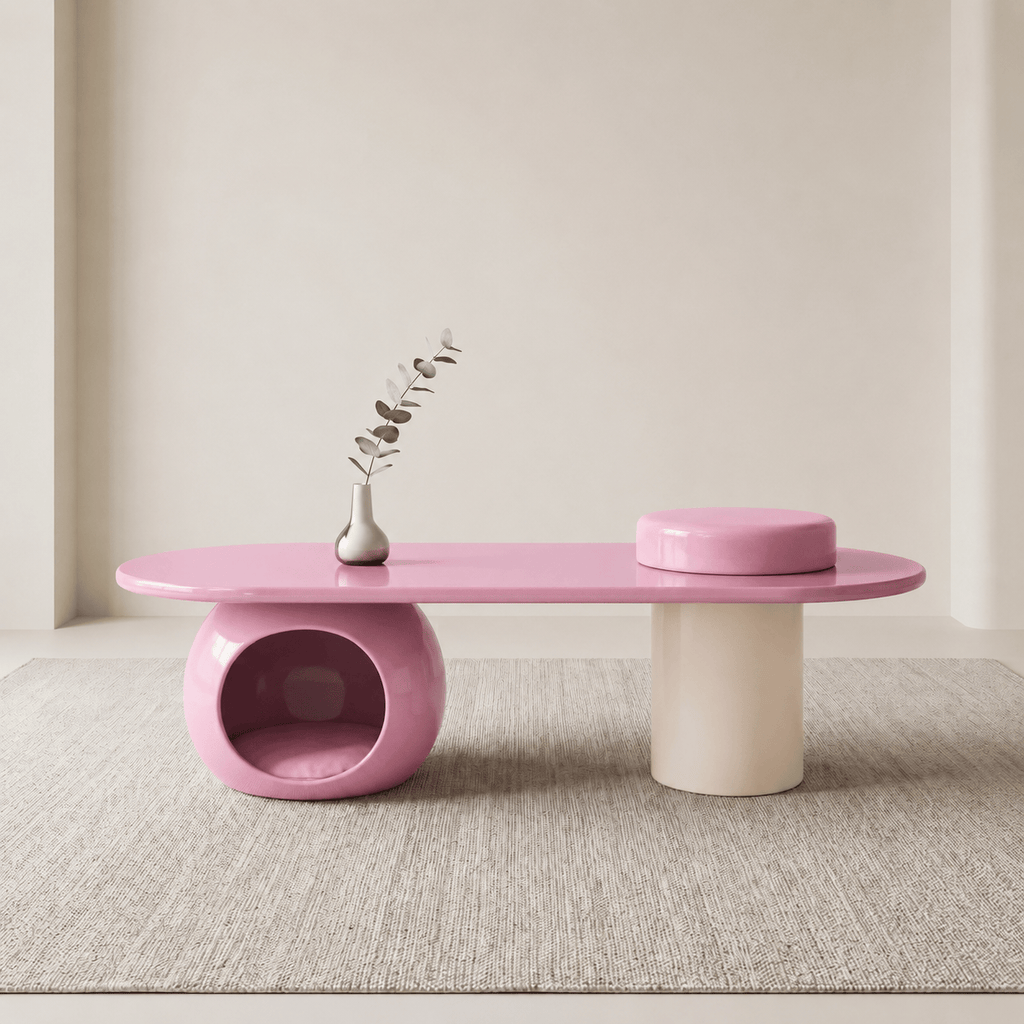 Co-living Coffee Table – Human & Pet Shared Space Design - image 1
