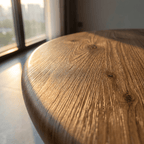 Walnut Finish Orbit Human & Pet Side Table - image 5