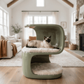 S-Flow Dual Layer Pet Side Table - Green - image 0
