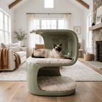 S-Flow Dual Layer Pet Side Table - Green - image 0