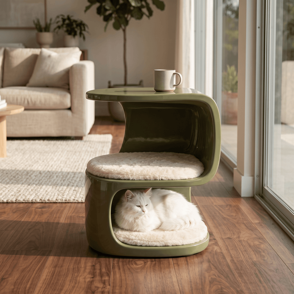 S-Flow Dual Layer Pet Side Table - image 2