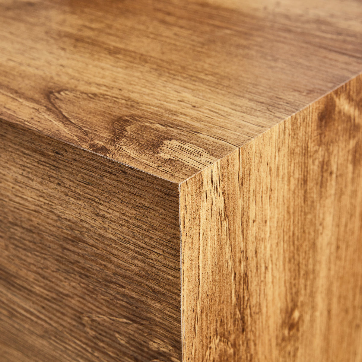Natural Wood-grain Square Side Table, Coffee Table, Wabi-sabi Nightstand - image 12