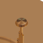 Brown & Gold Round Nesting Coffee Tables - image 14
