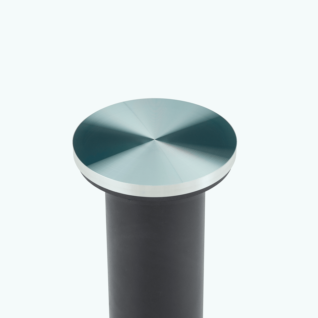 Round Glass Coffee Table With Black Pedestal Base - image 10