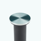 Round Glass Coffee Table With Black Pedestal Base - image 10