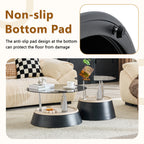 Luxury Black Round Nesting Coffee Tables - image 6