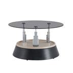 Luxury Black Round Nesting Coffee Tables - image 10