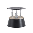 Luxury Black Round Nesting Coffee Tables - image 11