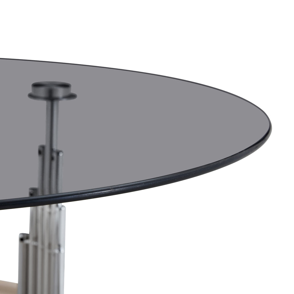 Luxury Black Round Nesting Coffee Tables - image 8