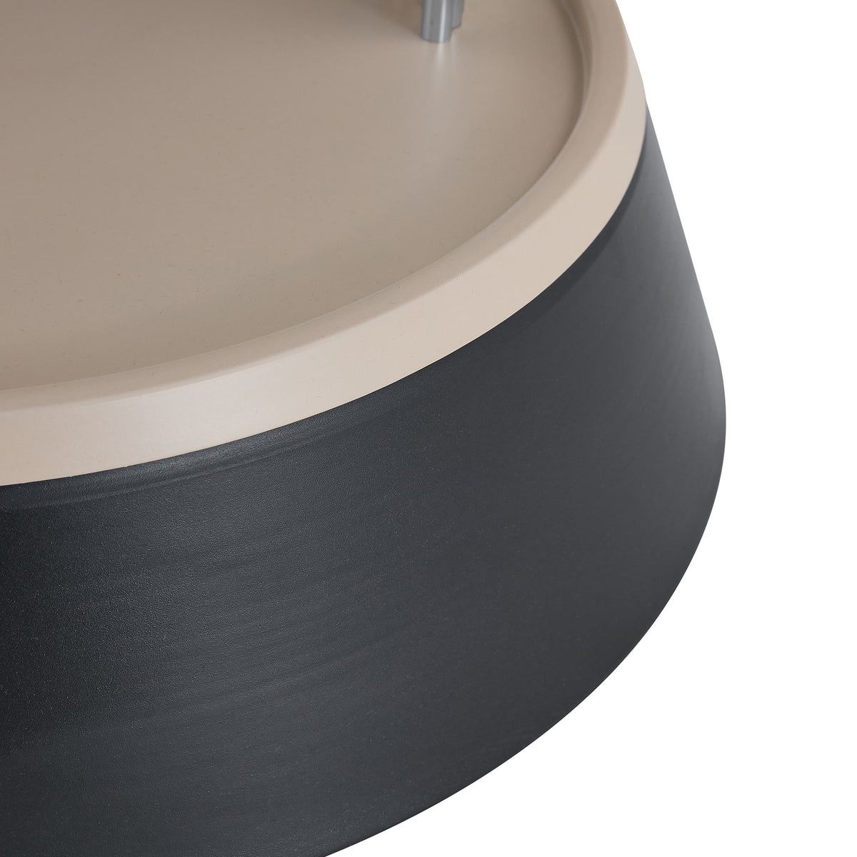 Luxury Black Round Nesting Coffee Tables - image 16
