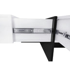 Extendable Coffee Table Square Cocktail Table - image 15