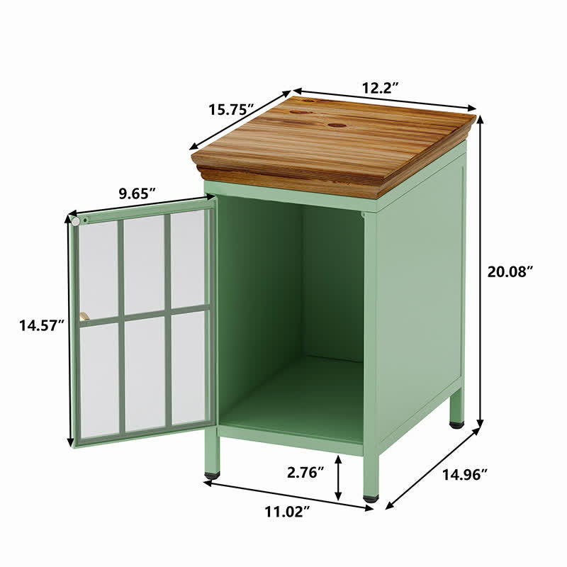 Nightstand Storage Cabinet Side Coffee Table