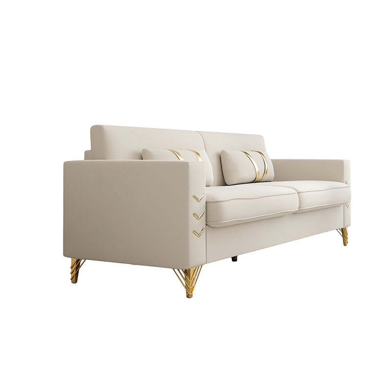 Luxury Loveseat Velvet Upholstered Sofa Couch