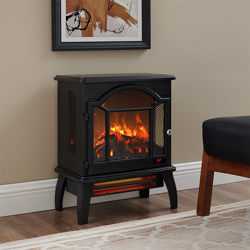 3D Infrared Electric Stove Fireplace