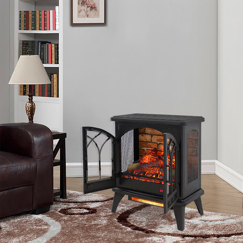 3D Infrared Electric Stove Fireplace