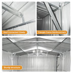 Industrial Heavy-Duty Metal Garage Shed - image 13
