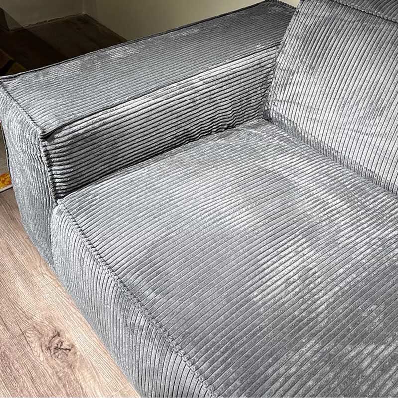 Corduroy Modern Installation-Free Compression Sofa