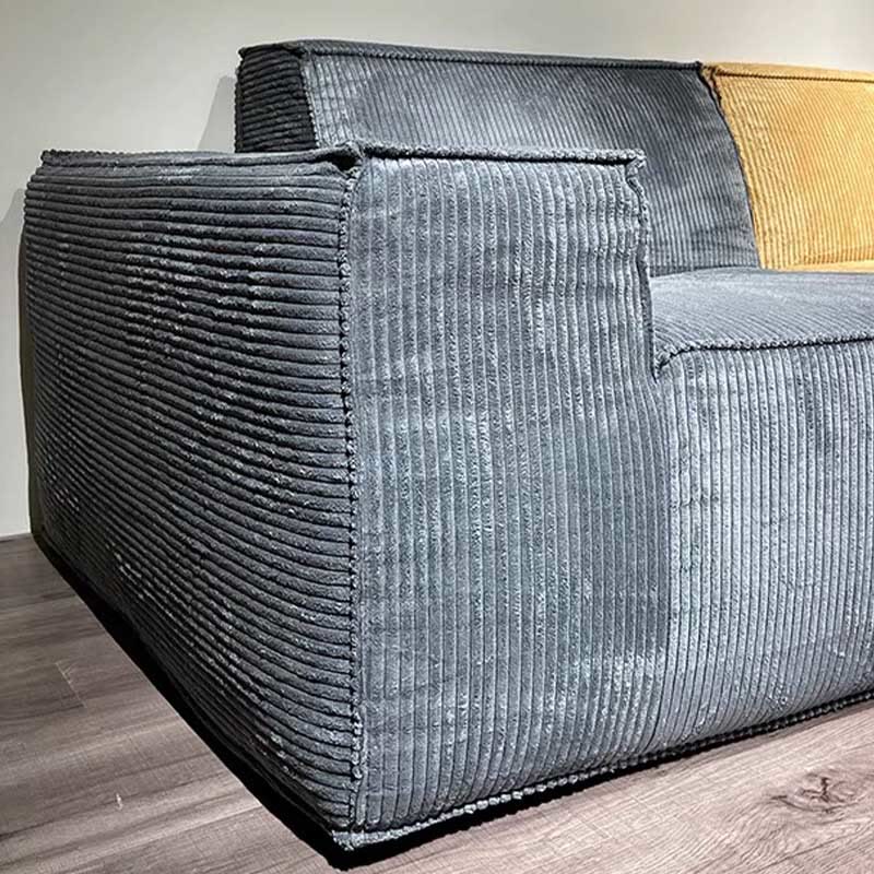 Corduroy Modern Installation-Free Compression Sofa