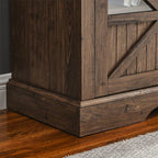 60" Electric Fireplace Farmhouse Sideboard - image 11