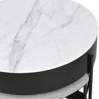 Lift-Top Coffee Tables & 3 Ottomans - image 9