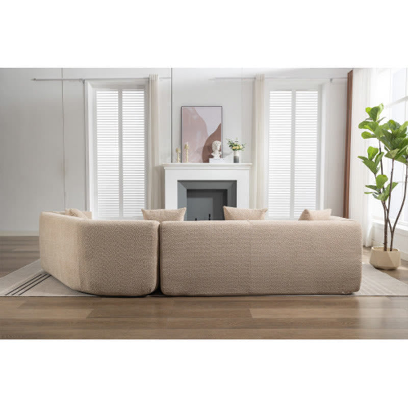 Living Room Installation-Free Compression Upholstered Sofa