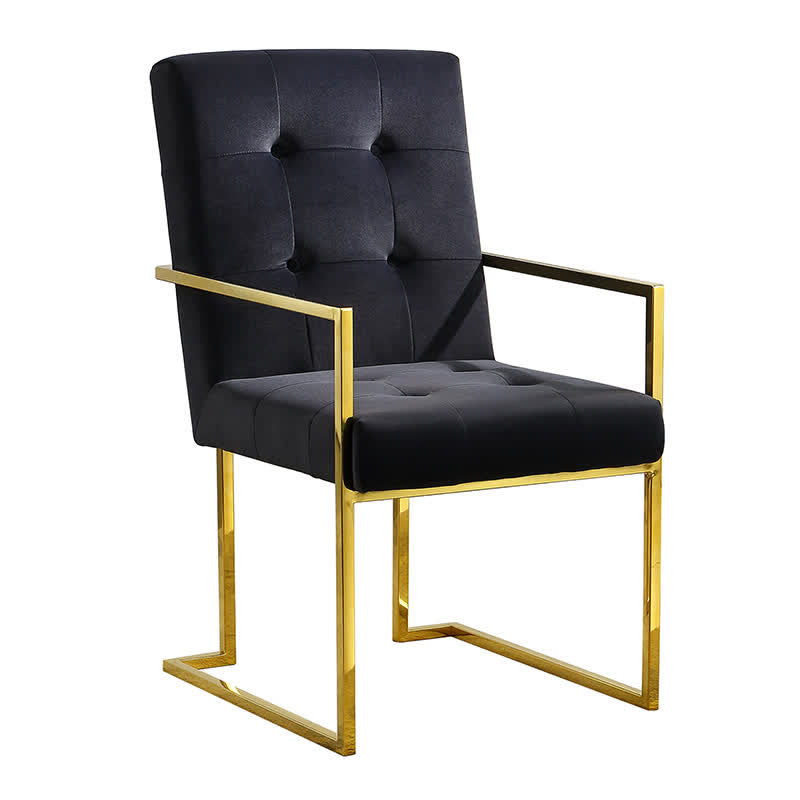 Soft Velvet Dining Arm Chair