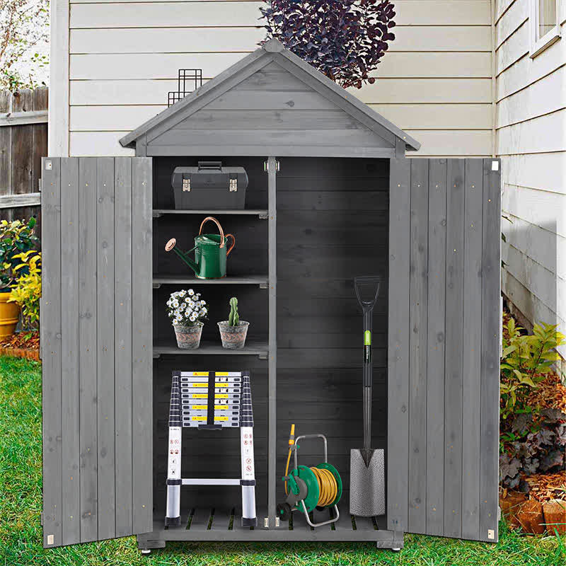 Garden Wood Tool Shed 5.8ft x 3ft - image 2