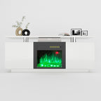 TV Cabinet With Electric Fireplace 160CM - image 9