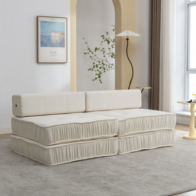 Convertible Installation-Free Compression Folding Sofa Bed