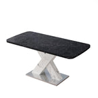 Rectangular Dining Table Stretchable Tabletop - image 13