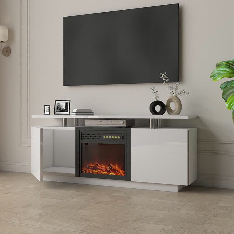 TV Cabinet With Electric Fireplace 160CM - image 0