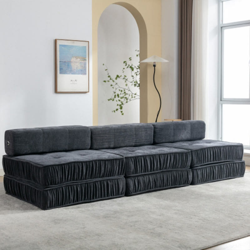 Convertible Installation-Free Compression Folding Sofa Bed