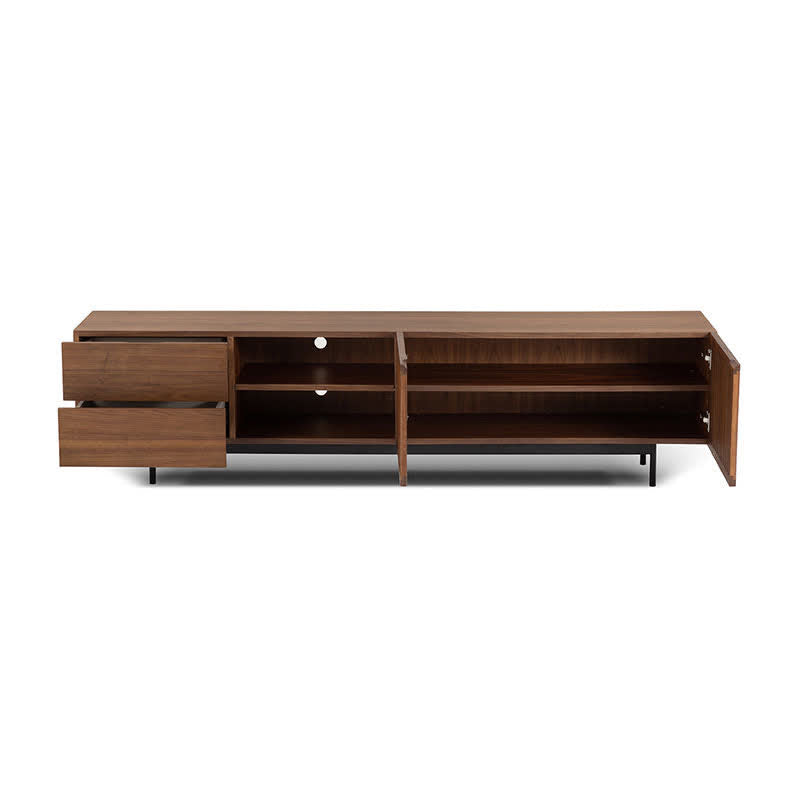 Durable Wood TV Console Stand 78.7"