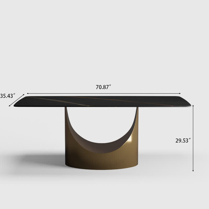 Kitchen U-shaped Minimalist Dining Table