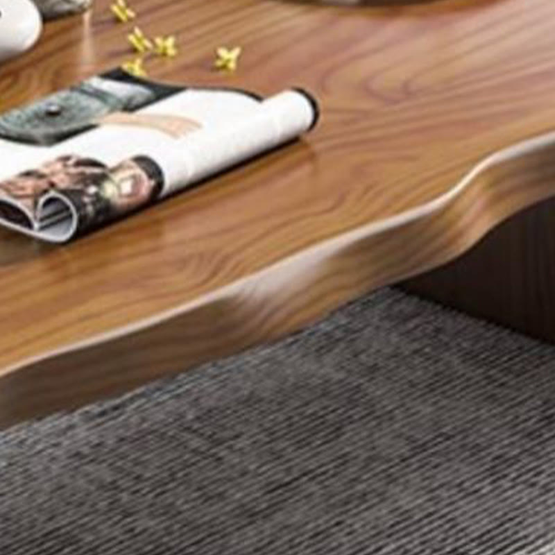 No Splicing Natural Wood Coffee Table