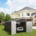 Industrial Heavy-Duty Metal Garage Shed - 20'x13' - image 0